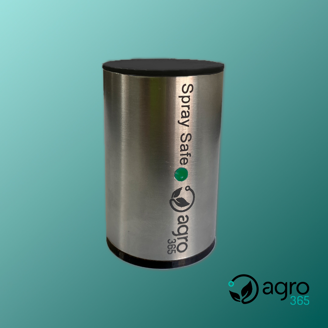 SpraySafe, cuerpo de acero inoxidable